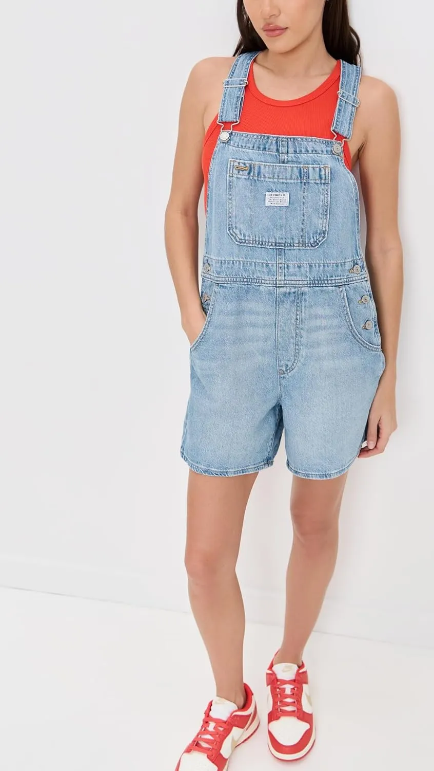 Levi's Women's Utility Shortalls