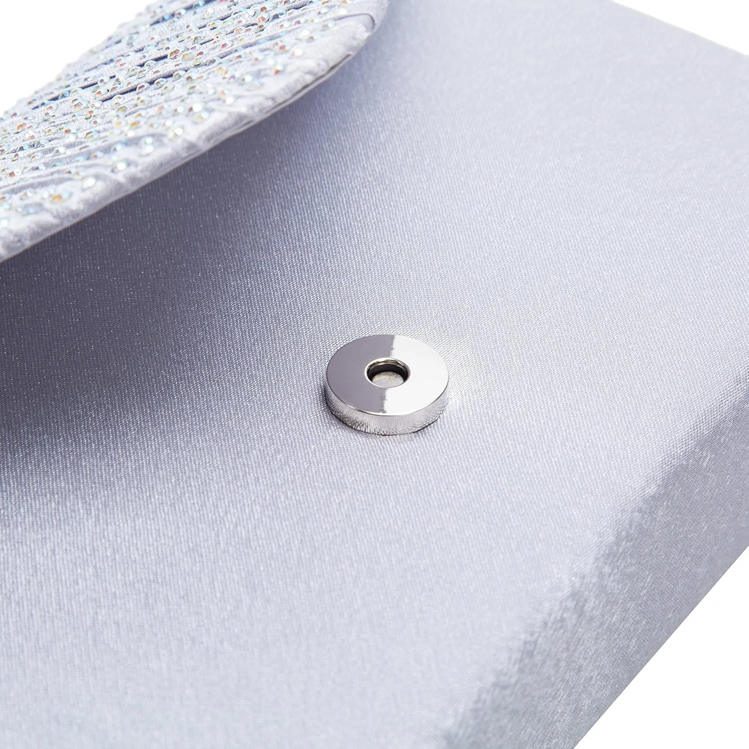 LIFEWISH Envelope Evening Bag Glitter Rhinestone Clutch Purse Wedding Party Shoulder Bag for Women