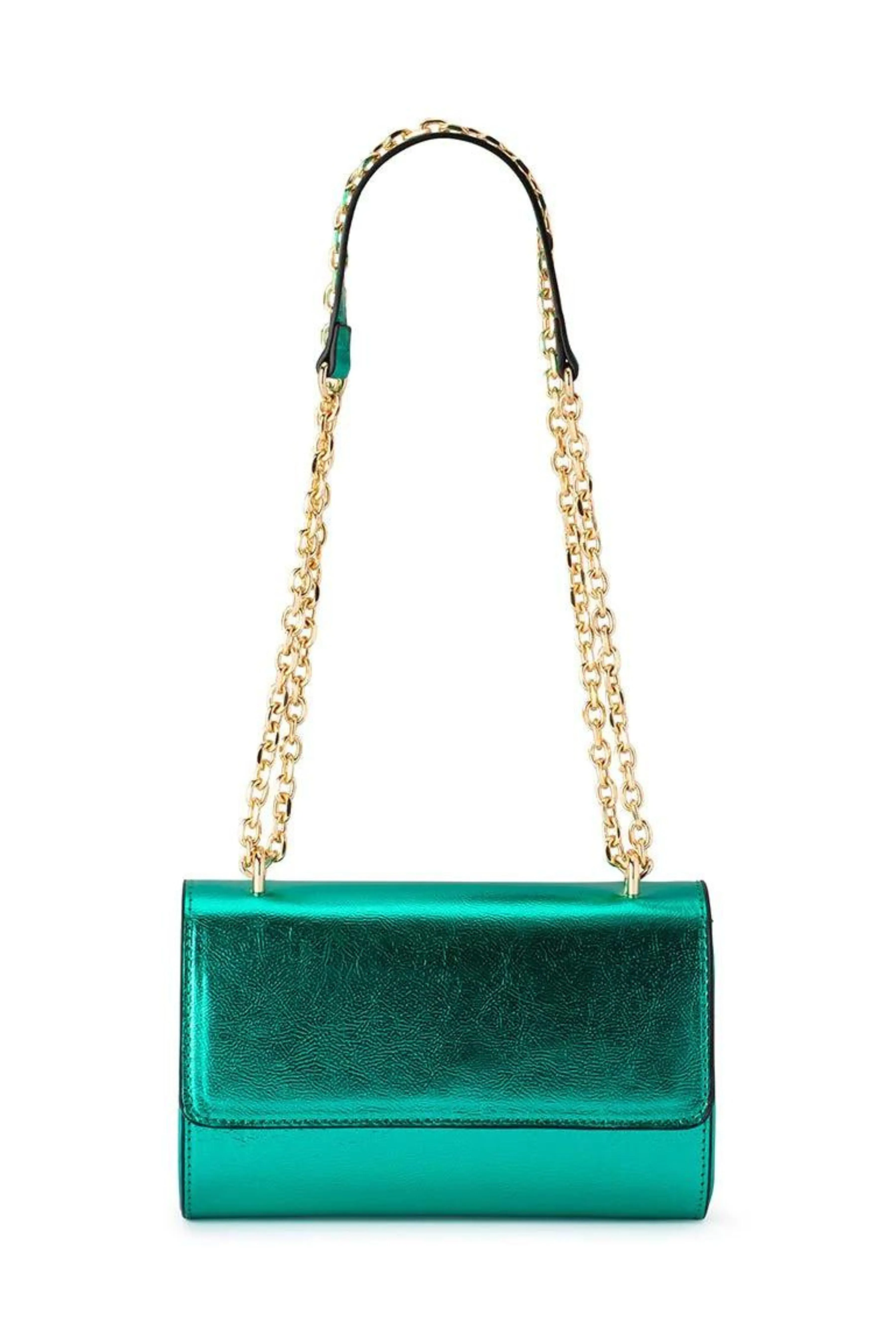 Liliana Foil Shoulder Bag - Green