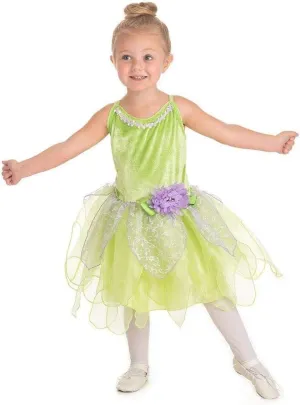 Little Adventures Tinkerbell Fairy Dress Up Costume (Large Age 5-7) - Machine Washable Child Pretend Play and Party Dress with No Glitter