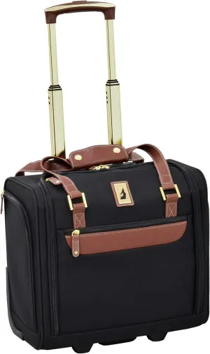 London Fog Westminster 15" Under The Seat Bag, Black