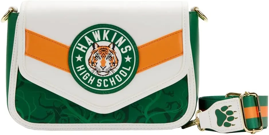 Loungefly Netflix Stranger Things Hawkins High Faux Leather Crossbody Bag