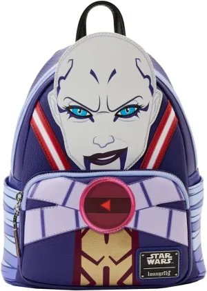 Loungefly NYCC Exclusive Star Wars Asajj Ventress Double Strap Shoulder Bag