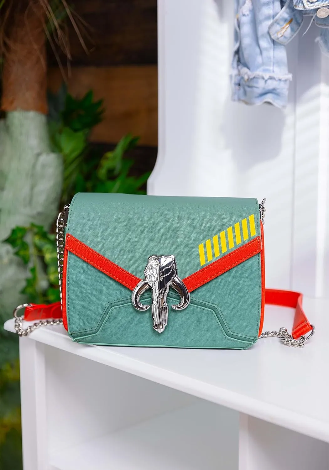 Loungefly Star Wars Boba Fett Cosplay Crossbody Purse
