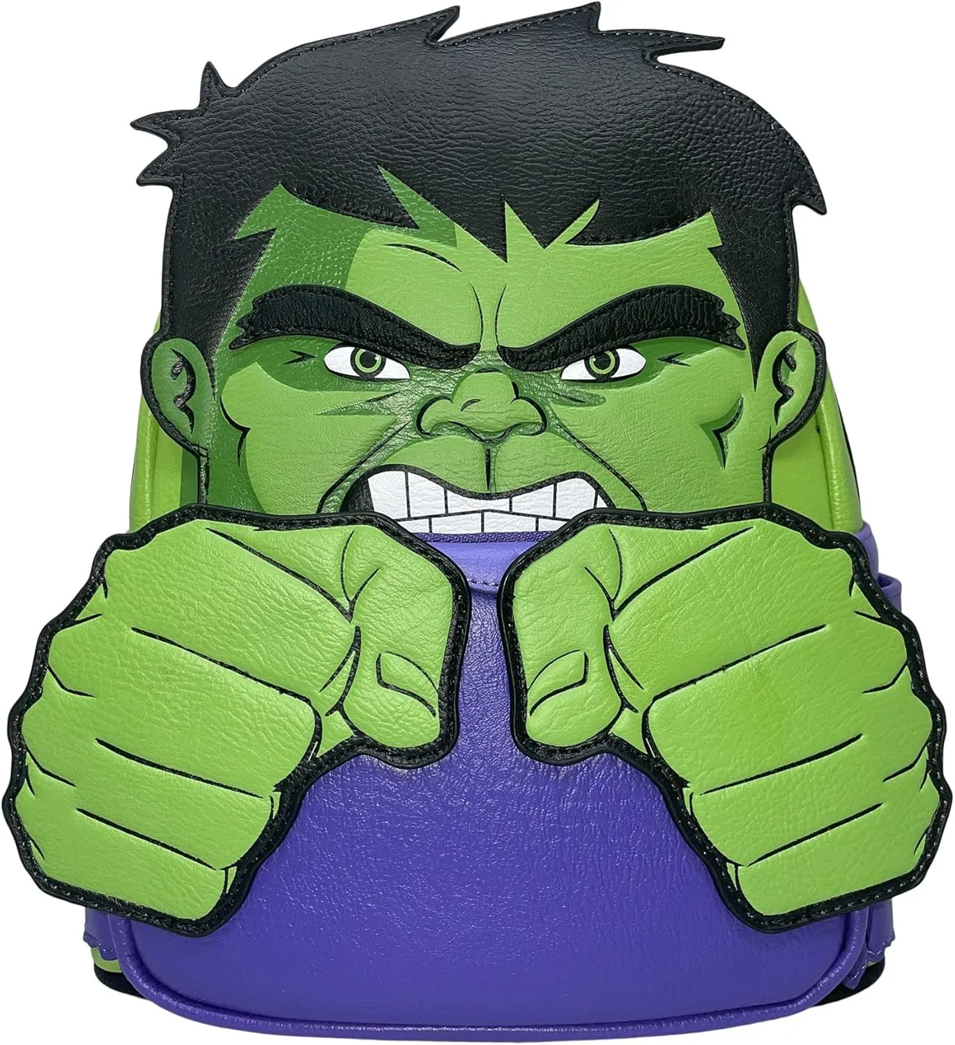 Loungefly The Incredible Hulk Marvel Comics Cosplay Womens Double Strap Shoulder Bag Purse