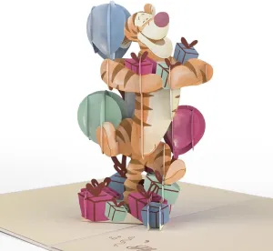 Lovepop Disney Winnie The Pooh Tigger Sweet Birthday Card for him for her, Birthdays are a wonderful thing! Happy Birthday, 5" x 7" Premium pop-up