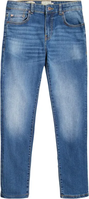 Lucky Brand Boys' Skinny Fit Stretch Denim Jean 5Pocket Style Zipper Fly & Button Closure
