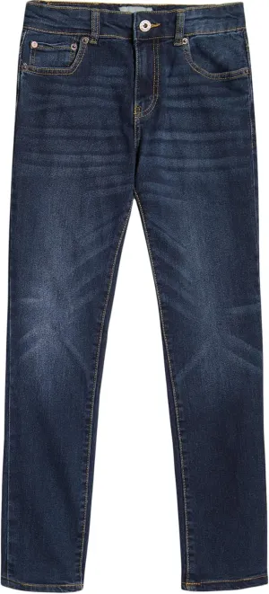 Lucky Brand Boys' Skinny Fit Stretch Denim Jean 5Pocket Style Zipper Fly & Button Closure