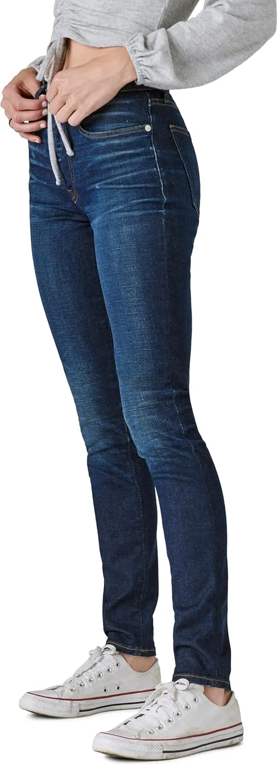 Lucky Brand Women's High Rise Bridgette Straight Jean, Bloom, 31W X 29L
