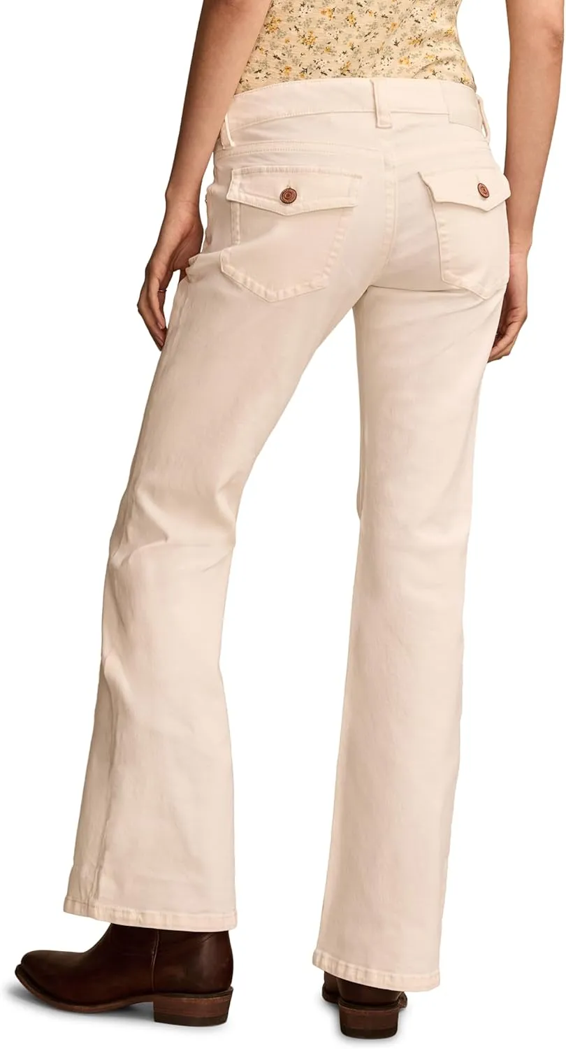 Lucky Brand Women's Low Rise Flare Jean