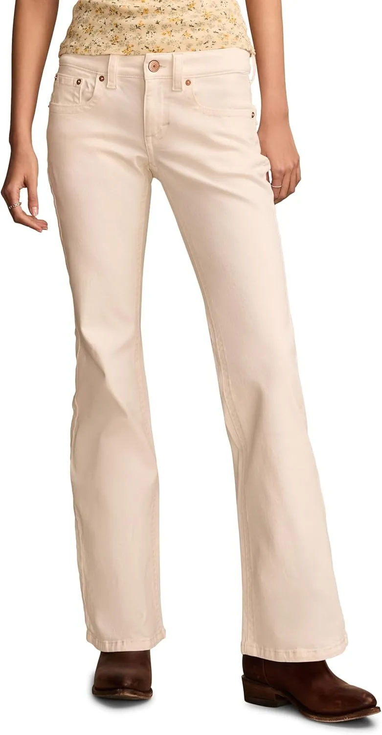 Lucky Brand Women's Low Rise Flare Jean