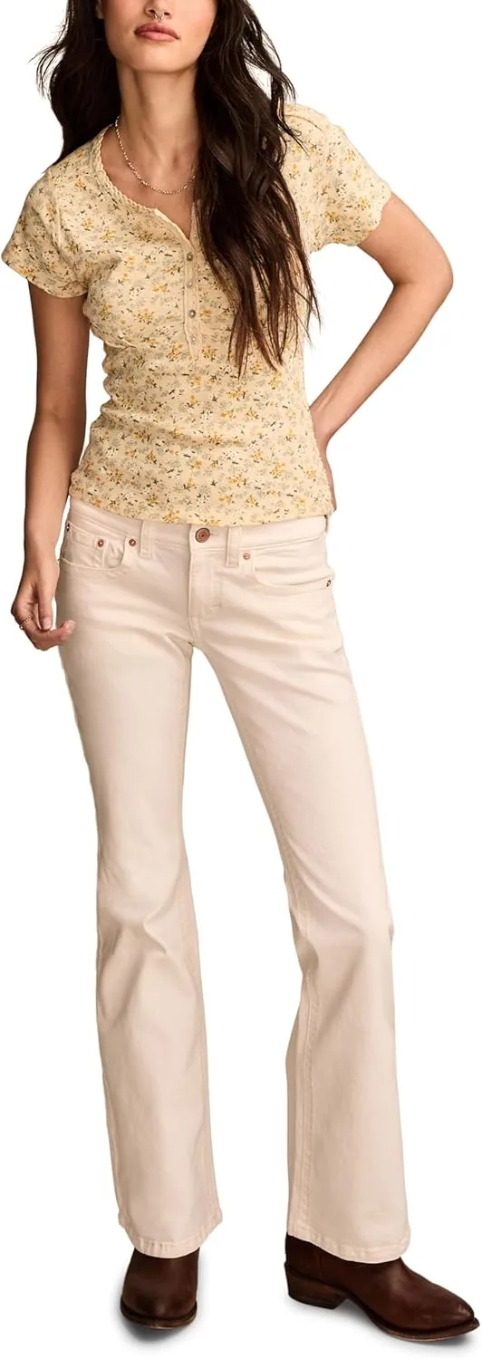 Lucky Brand Women's Low Rise Flare Jean