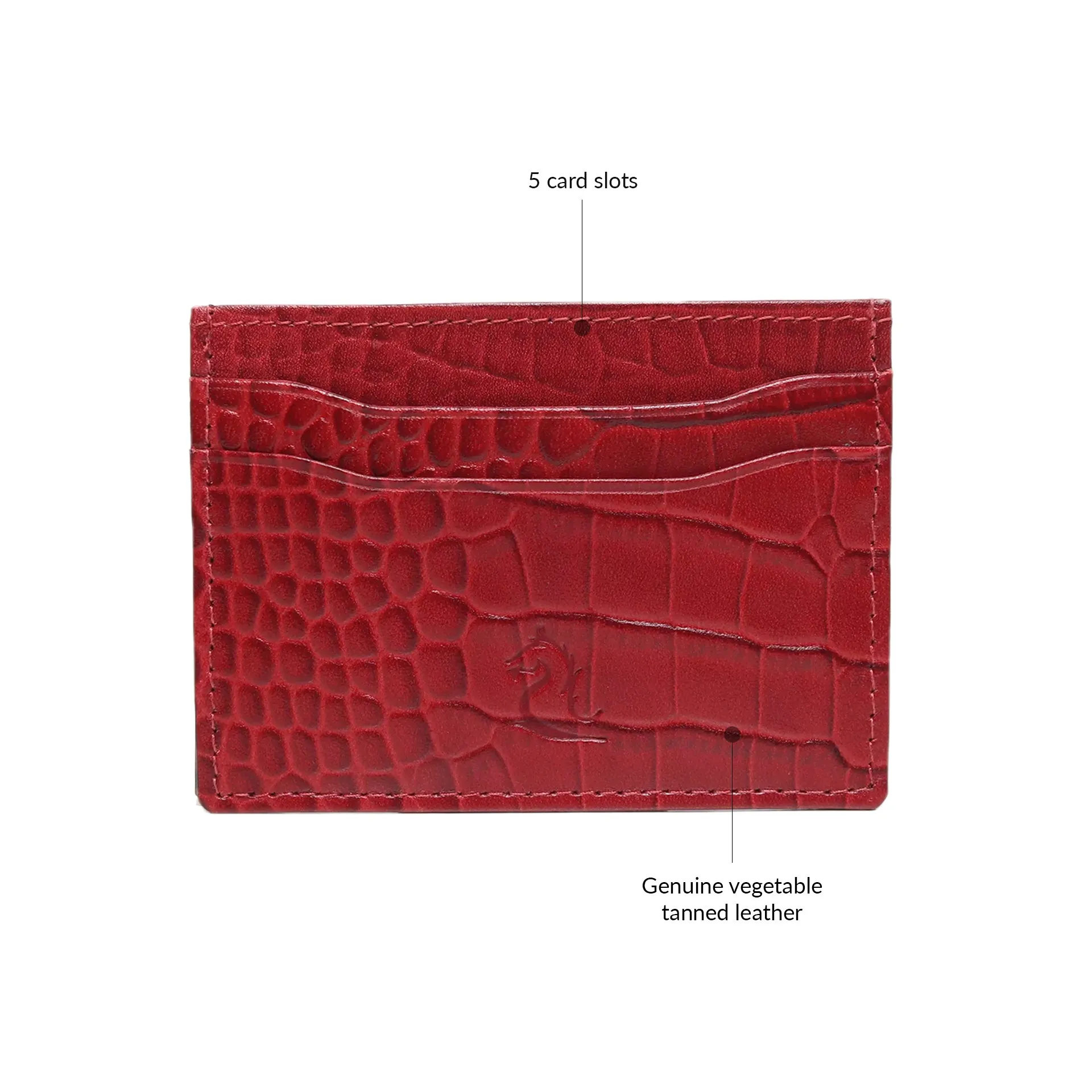 Luxuries Croco Design Card Holder