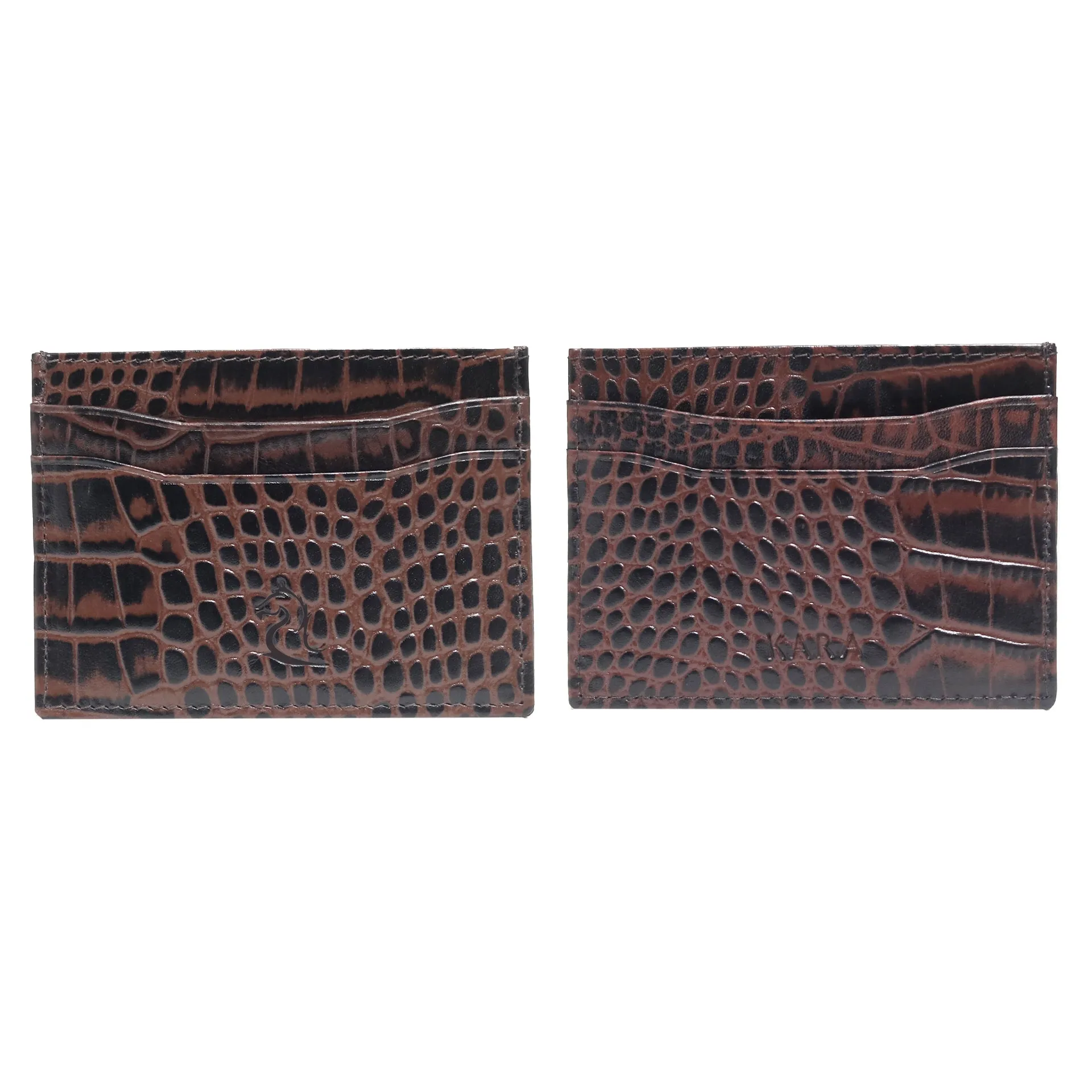 Luxuries Croco Design Card Holder
