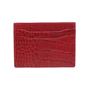 Luxuries Croco Design Card Holder