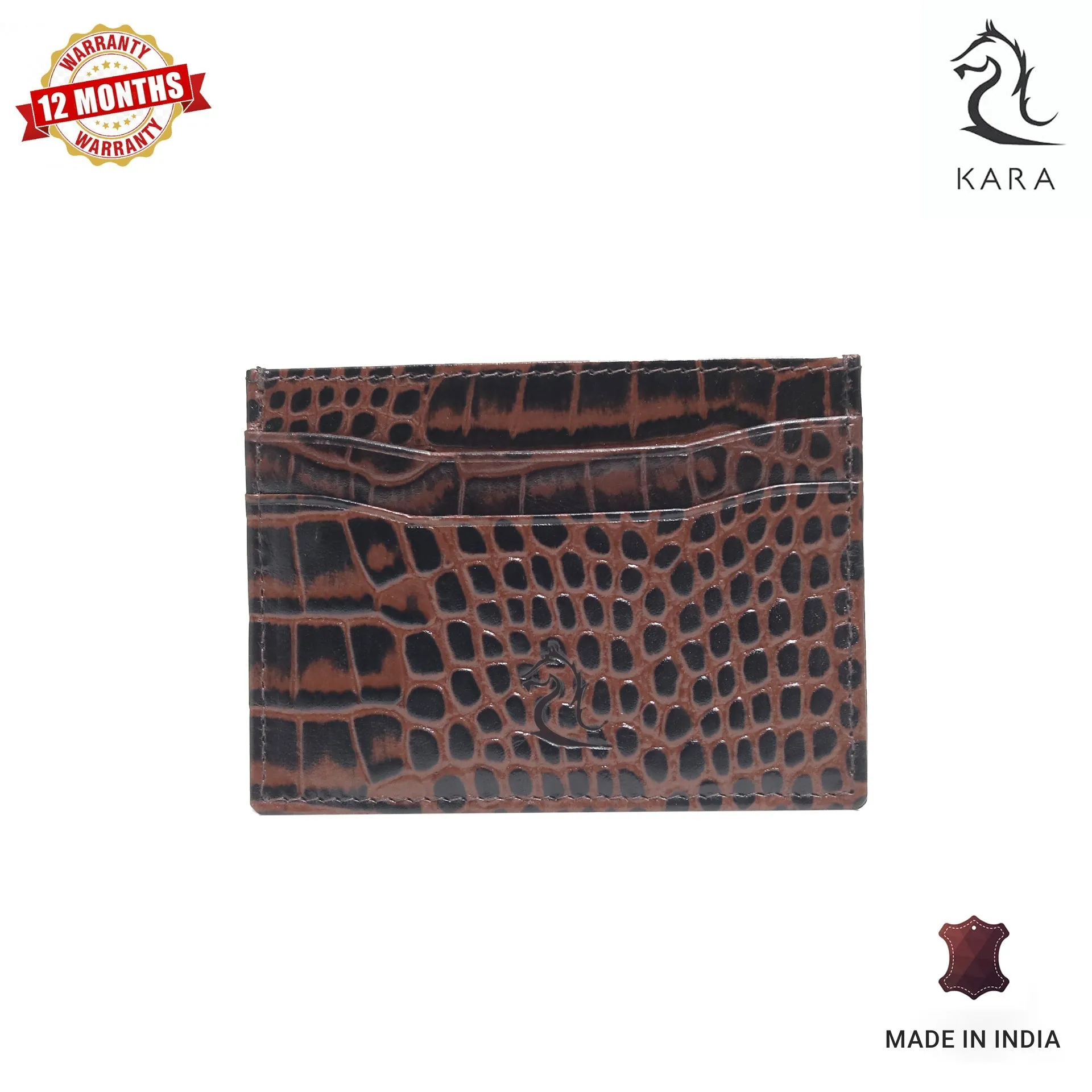 Luxuries Croco Design Card Holder
