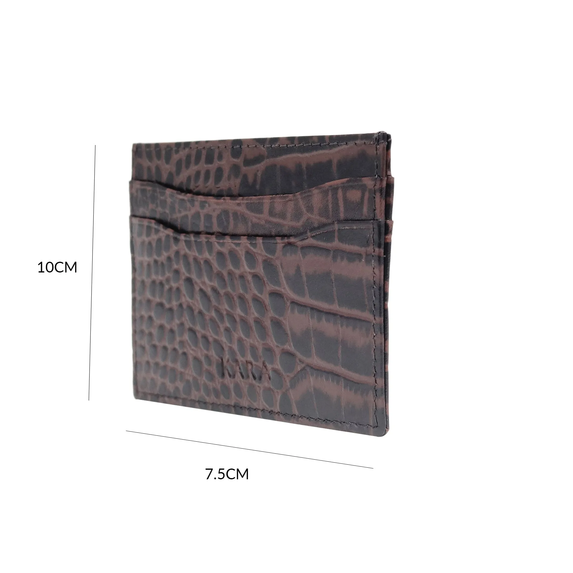 Luxuries Croco Design Card Holder