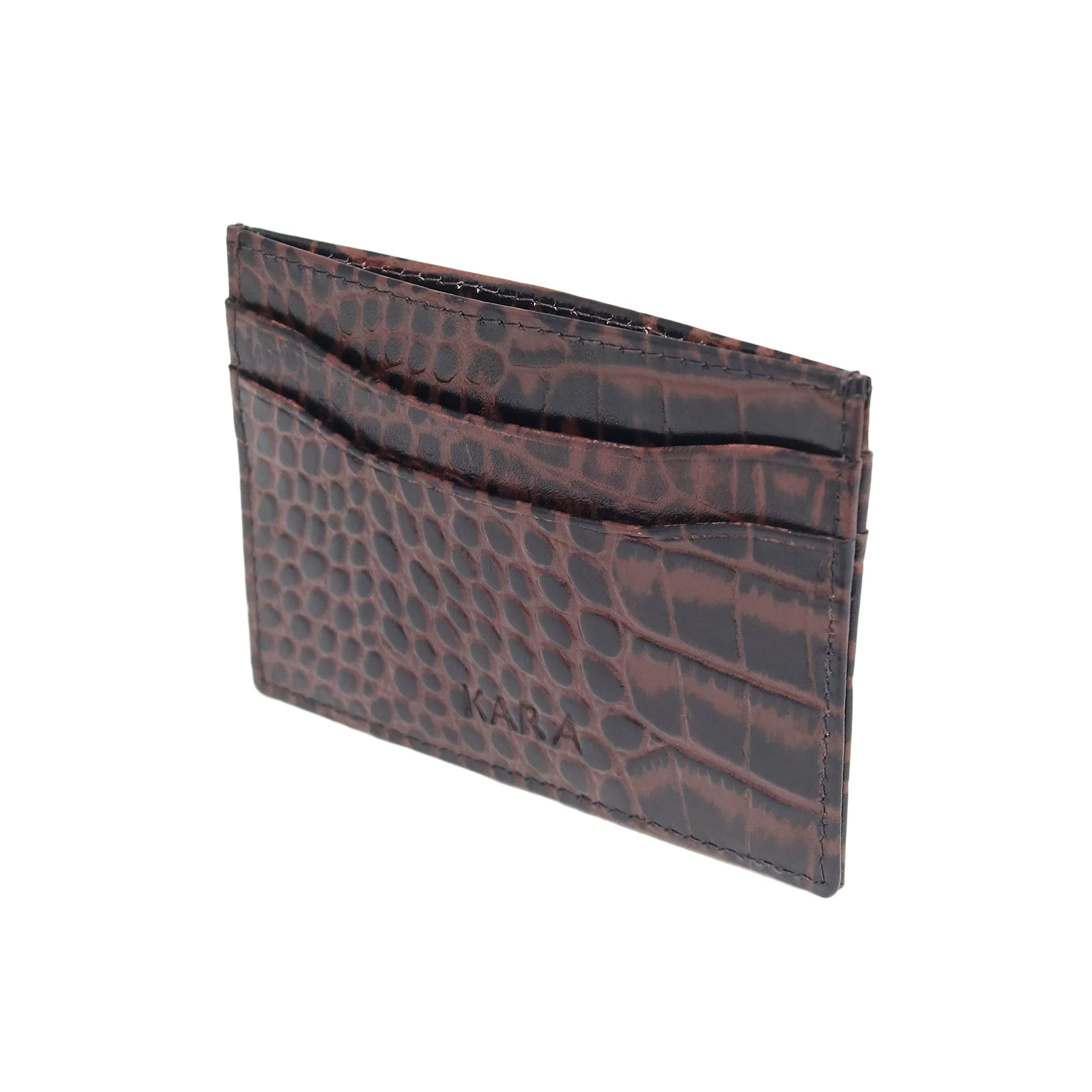 Luxuries Croco Design Card Holder