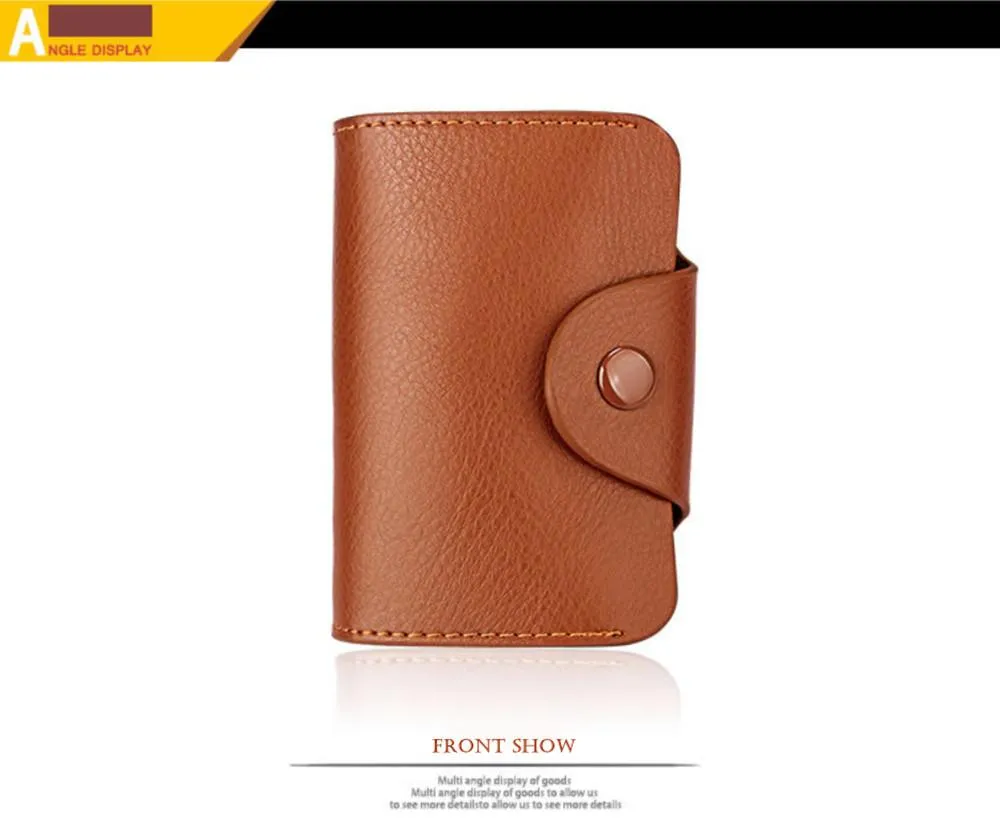 Luxury Leather Card Holder
