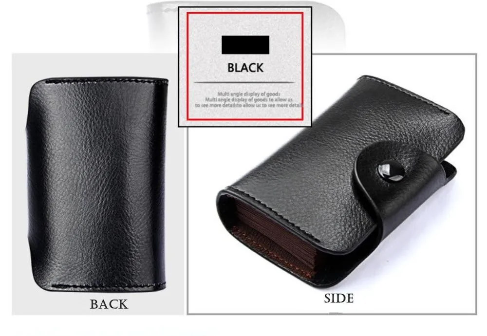 Luxury Leather Card Holder