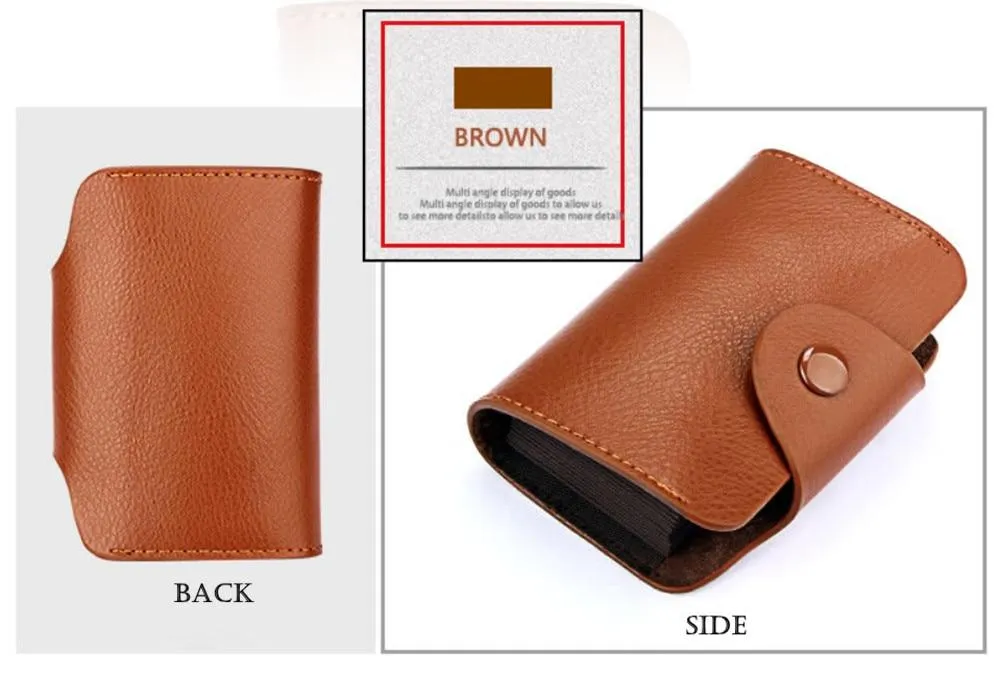 Luxury Leather Card Holder