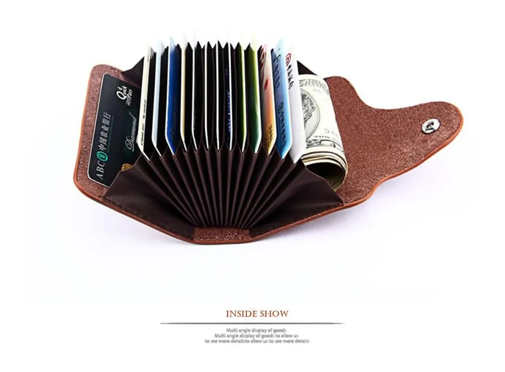 Luxury Leather Card Holder