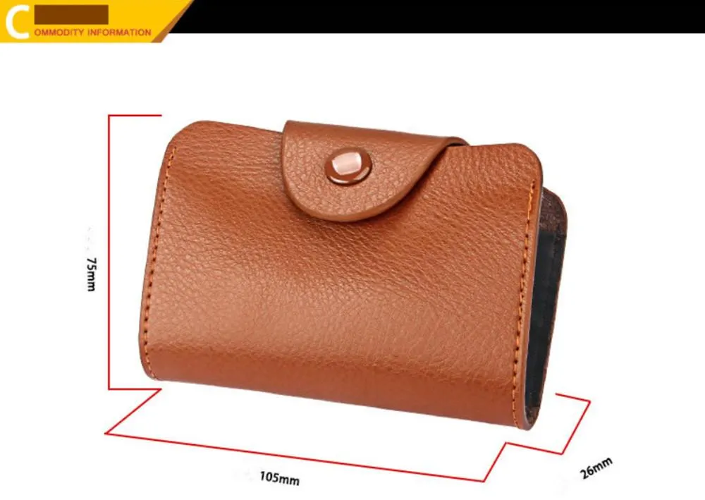 Luxury Leather Card Holder