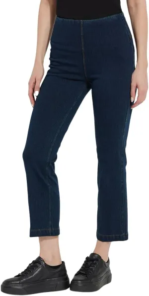 Lyssé Baby Bootcut Denim – Bootcut Jeans for Women and Ankle Jeans with 4 Way Stretch Knit Denim
