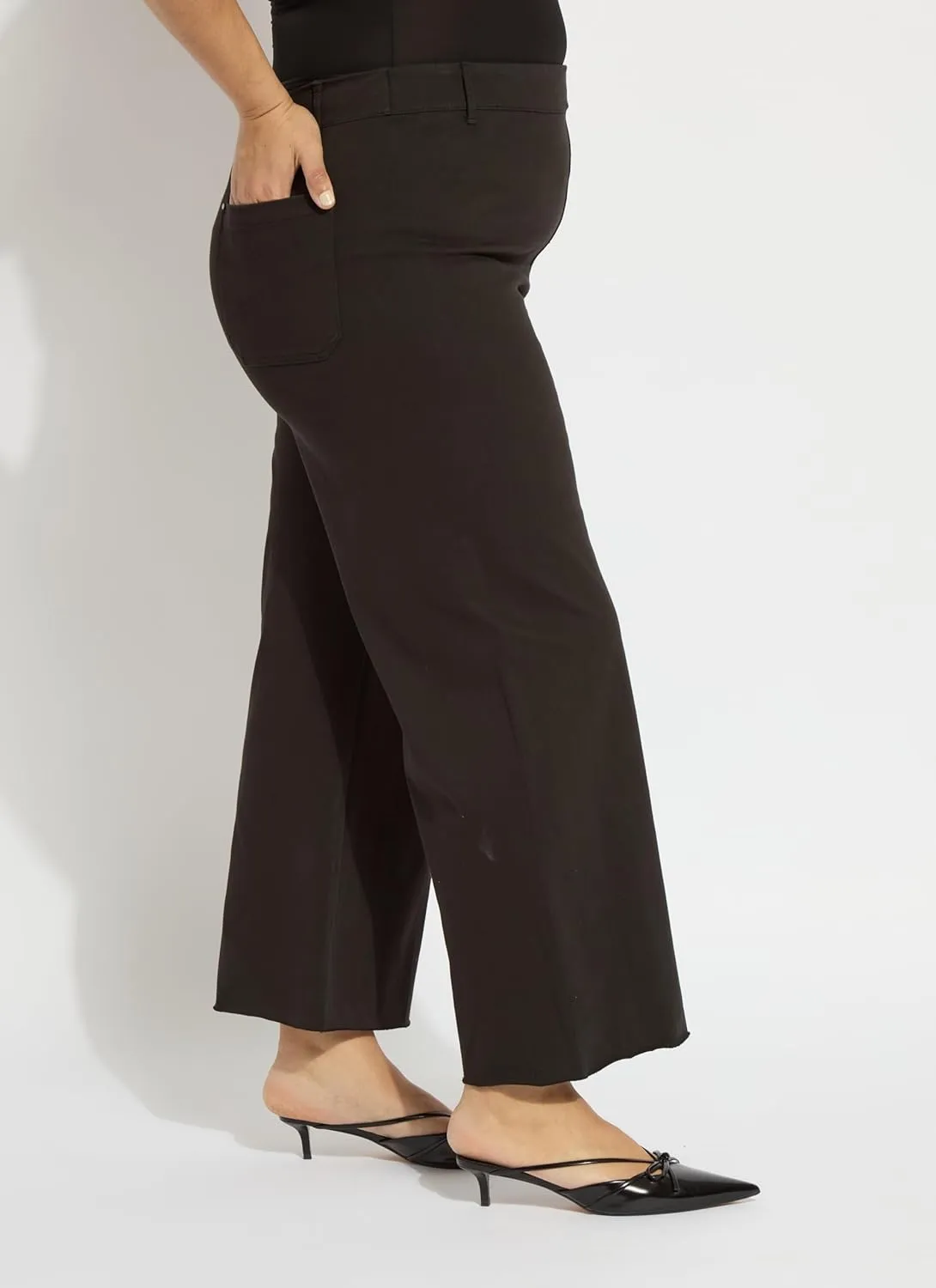 Lyssé Erin Wide Leg Jeans for Women – High Waisted Wide Leg Pants for Women, Made with Stretch Denim