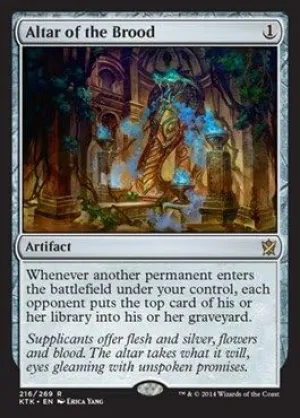 Magic The Gathering - Altar of The Brood (216/269) - Khans of Tarkir - Foil