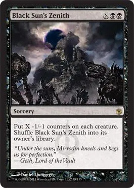 Magic: the Gathering - Black Sun's Zenith - Mirrodin Besieged