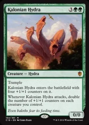 Magic The Gathering - Kalonian Hydra (154/351) - Commander 2016
