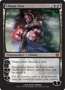 Magic The Gathering - Liliana Vess - Duel Decks: Garruk vs Liliana - Foil