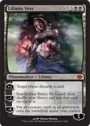 Magic The Gathering - Liliana Vess - Duel Decks: Garruk vs Liliana - Foil