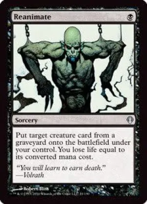 Magic The Gathering - Reanimate - Archenemy Singles