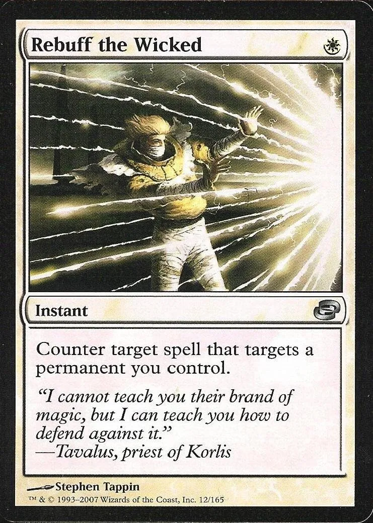 Magic: the Gathering - Rebuff The Wicked - Planar Chaos - Foil