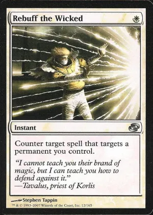Magic: the Gathering - Rebuff The Wicked - Planar Chaos - Foil