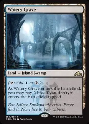 Magic The Gathering - Watery Graves (259/259) - Guilds of Ravnica - Foil