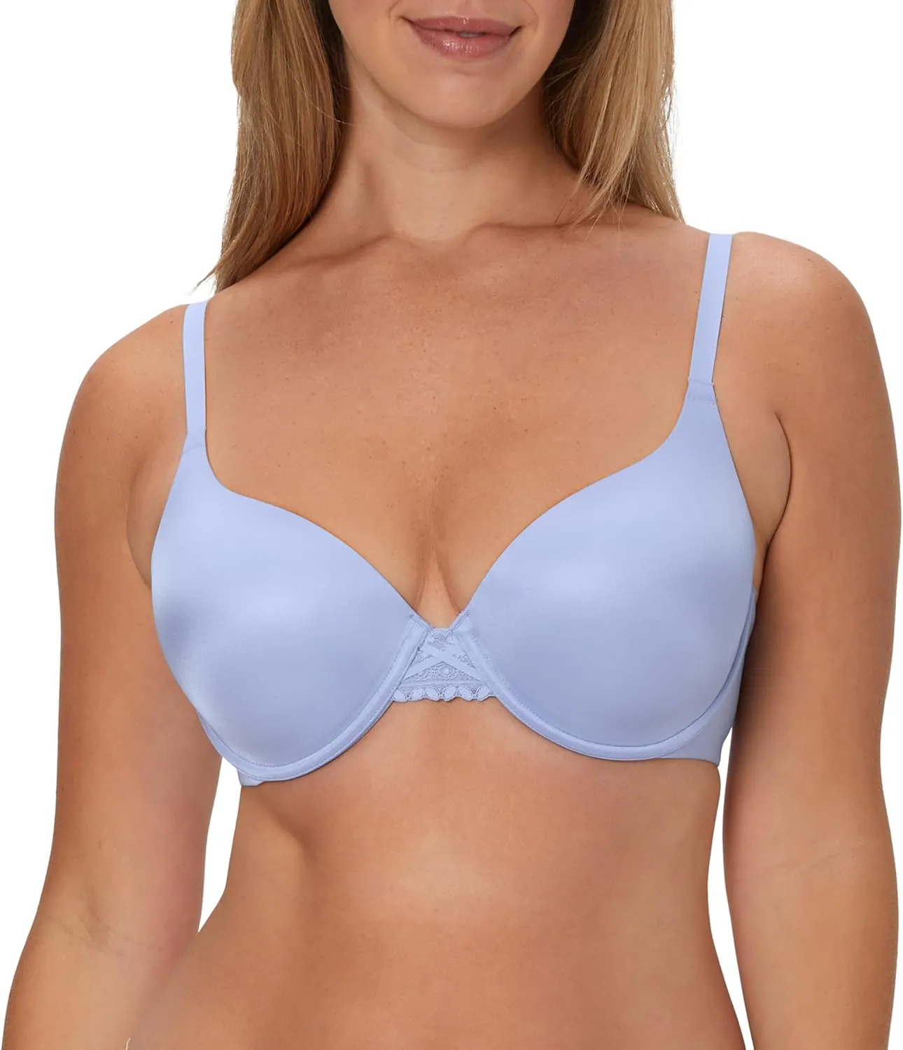 Maidenform Underwire, Dreamwire No-Poke Push, Convertible Demi Bra for Women