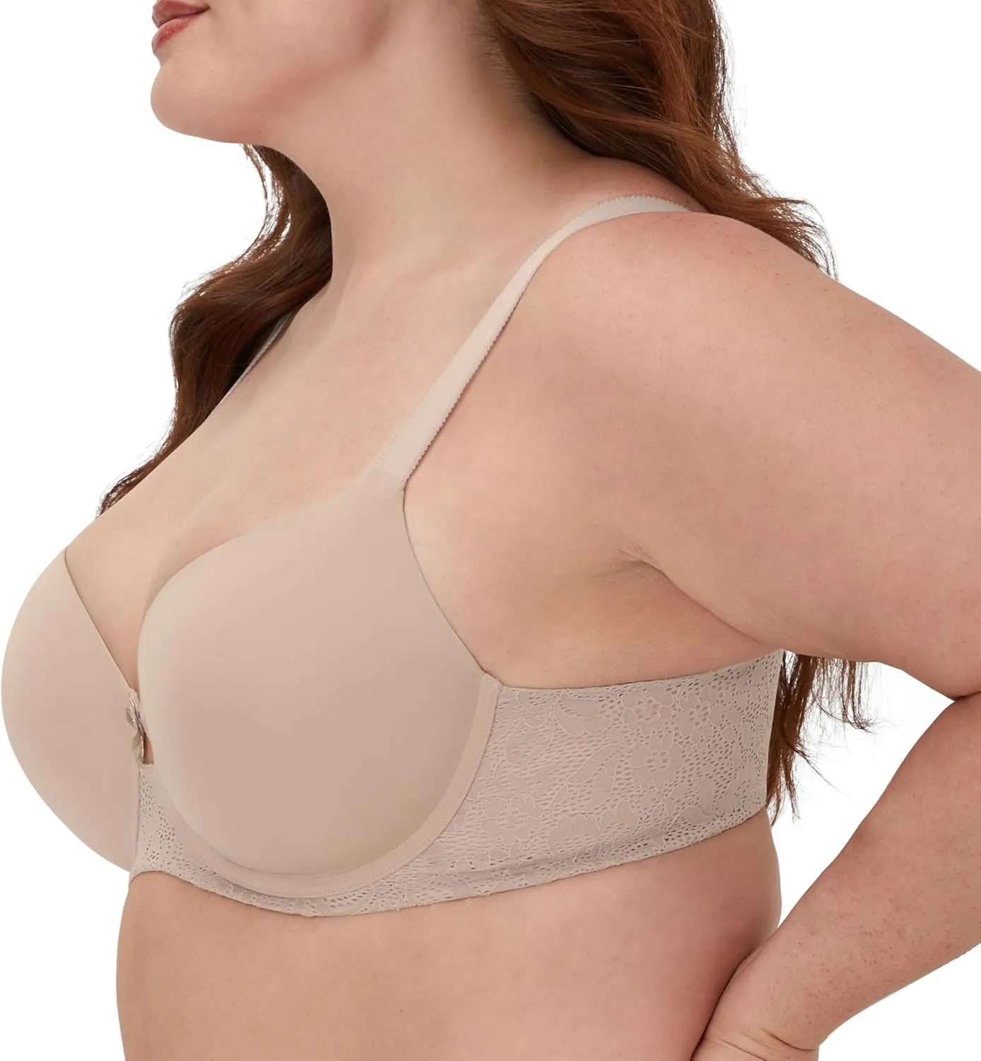 Maidenform Women's Custom Lift, One Fab Fit Underwire, Convertible Straps, Full Coverage Bra