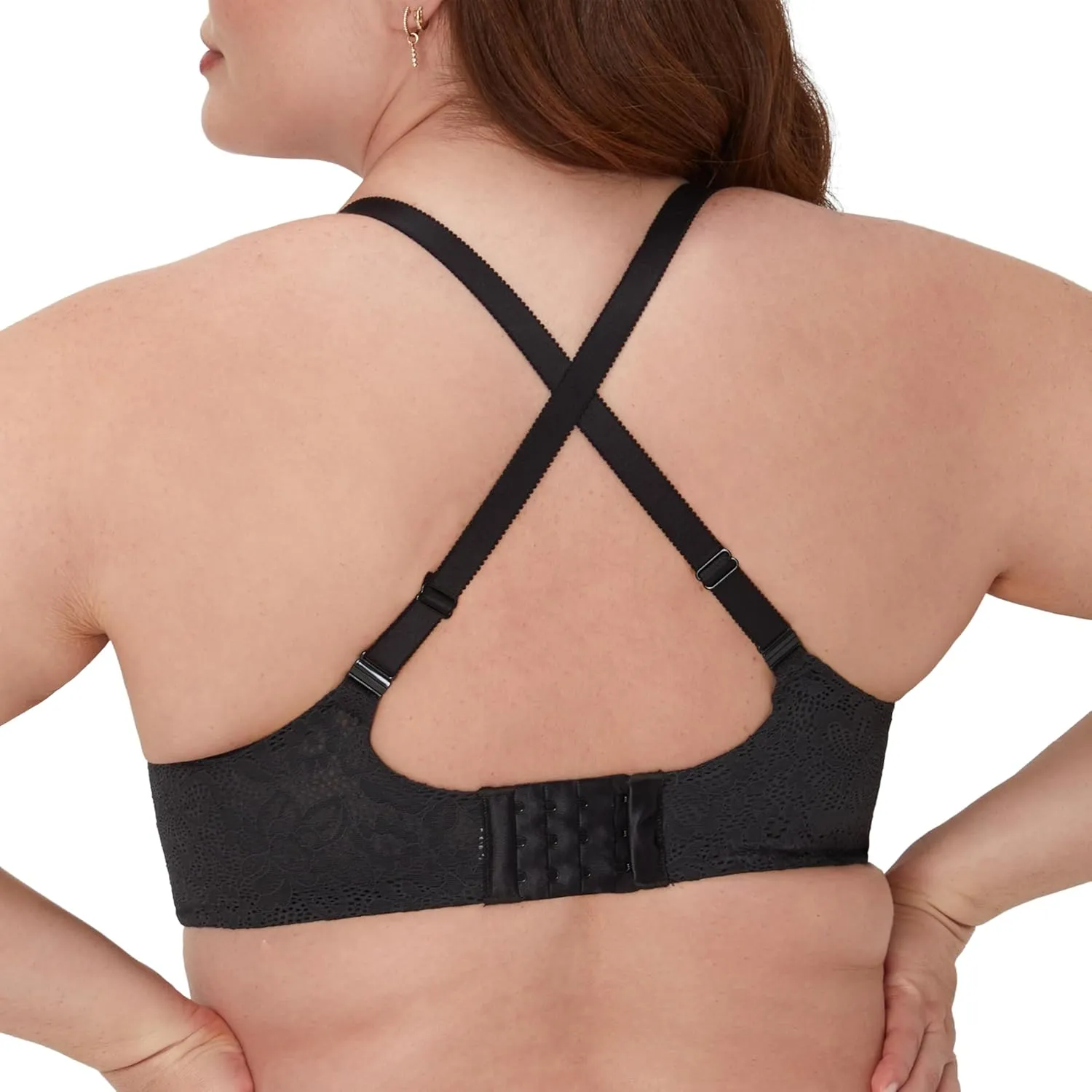 Maidenform Women's Custom Lift, One Fab Fit Underwire, Convertible Straps, Full Coverage Bra