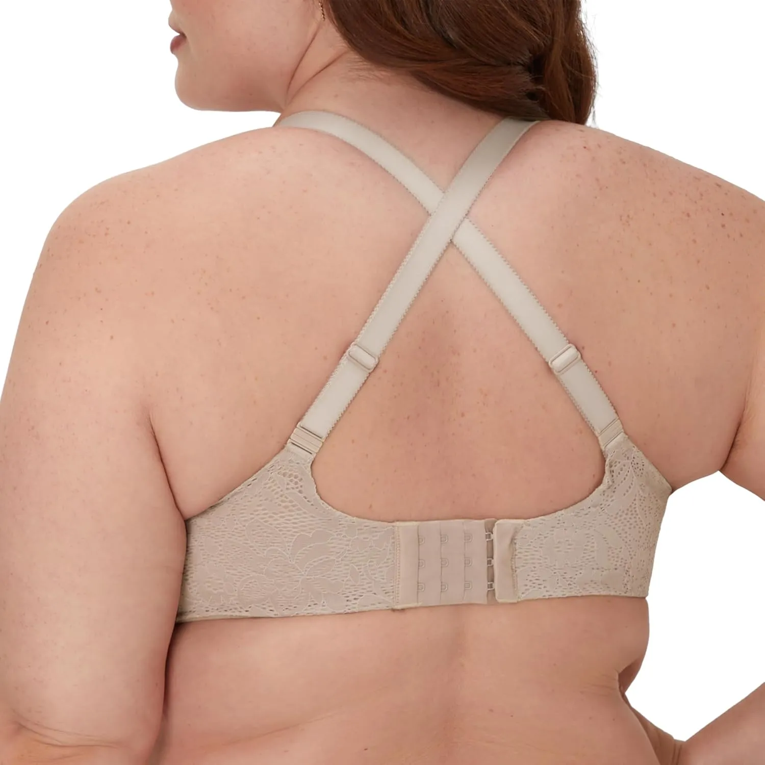 Maidenform Women's Custom Lift, One Fab Fit Underwire, Convertible Straps, Full Coverage Bra