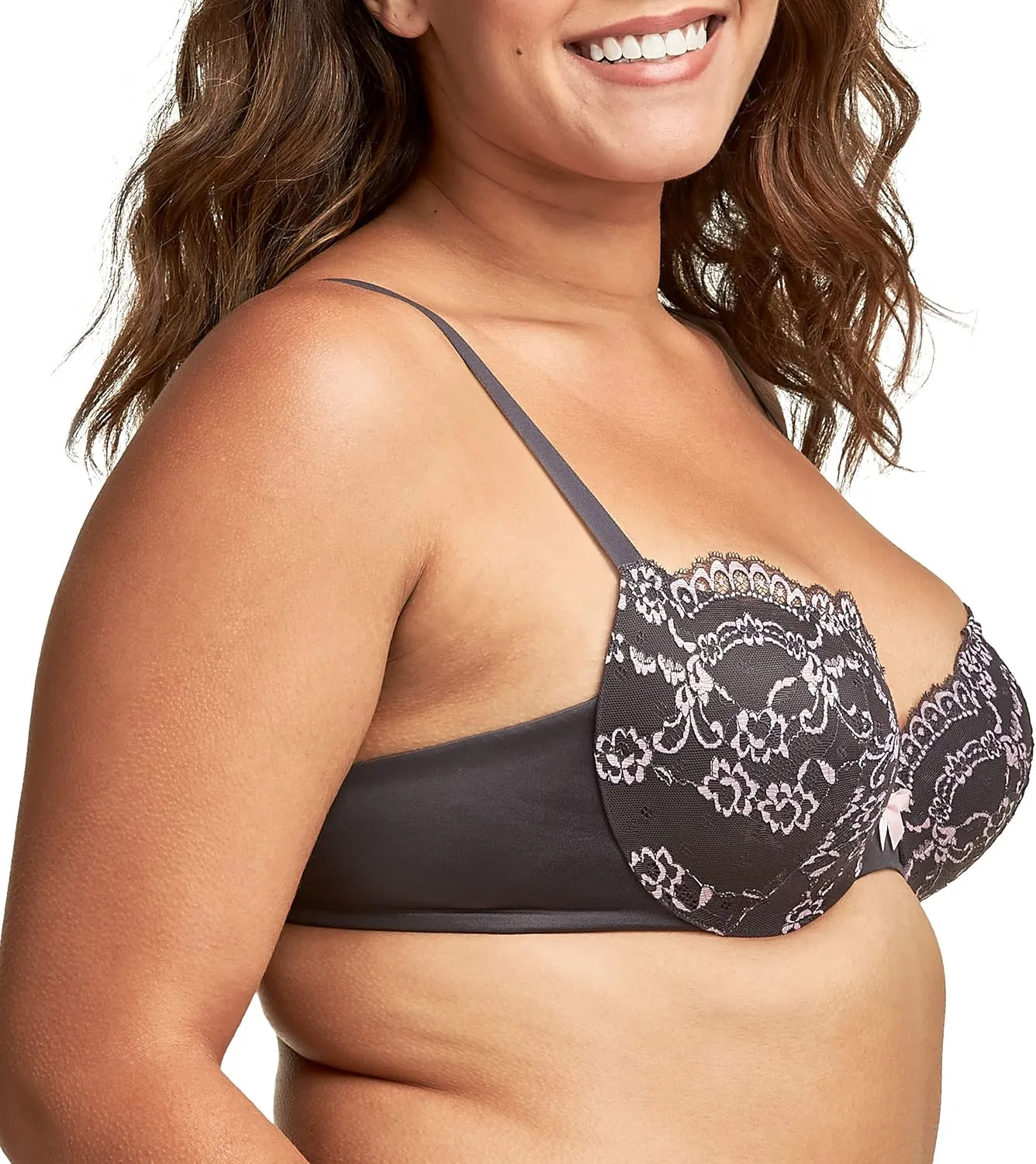 Maidenform womens Love the Lift Underwire Demi Bra,With Push-up Cups
