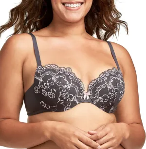 Maidenform womens Love the Lift Underwire Demi Bra,With Push-up Cups