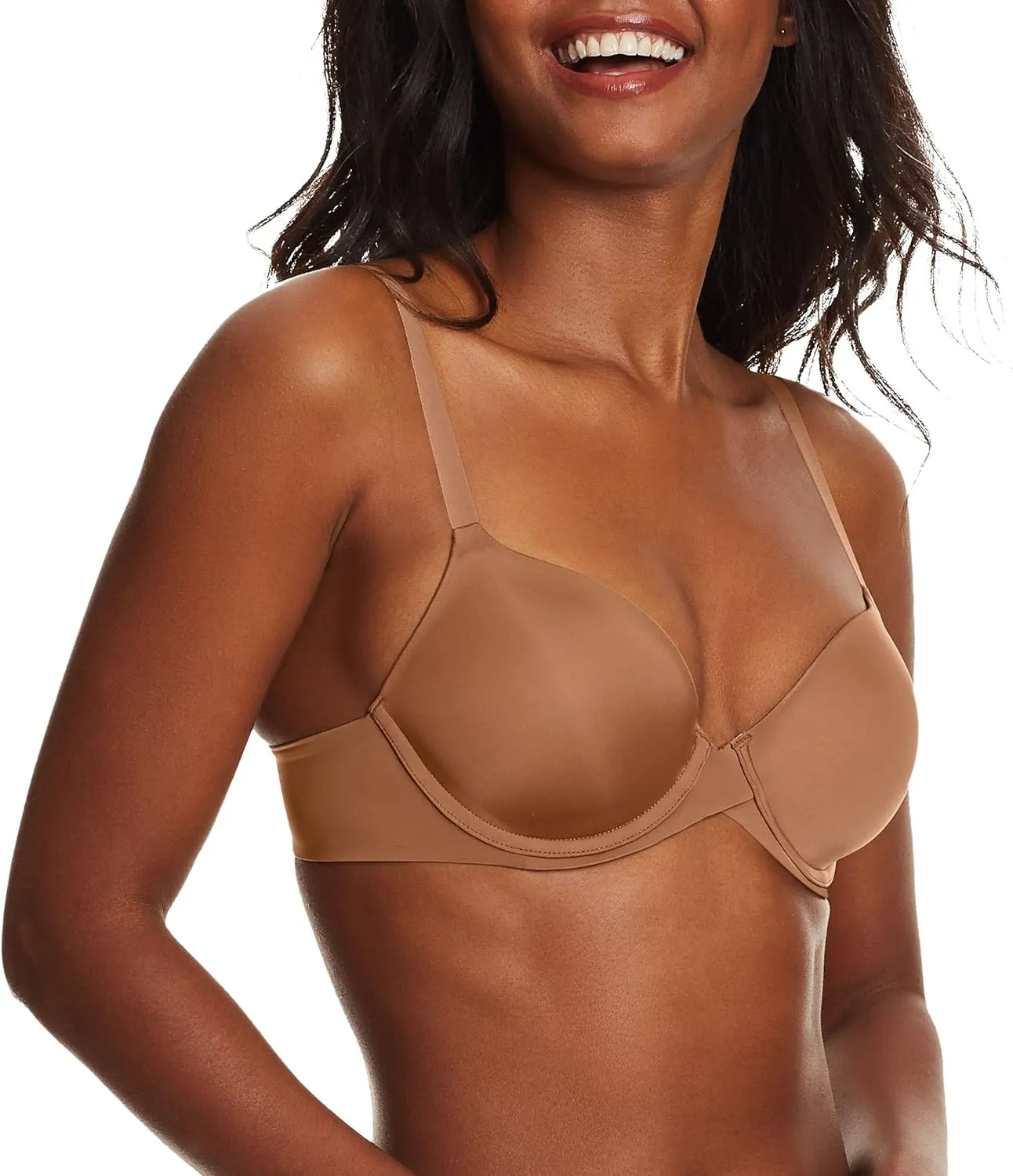 Maidenform Women's One Fab Fit Modern Demi Underwire T-Shirt Bra
