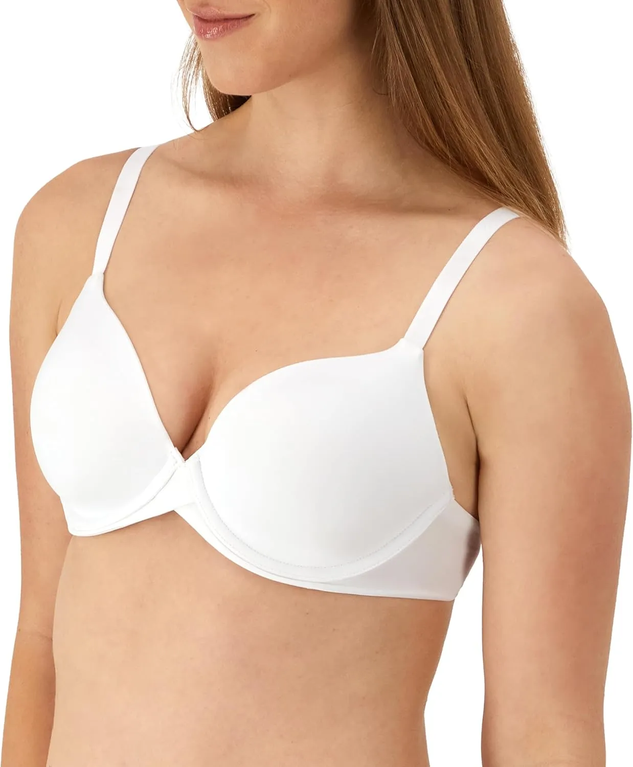 Maidenform Women's One Fab Fit Modern Demi Underwire T-Shirt Bra