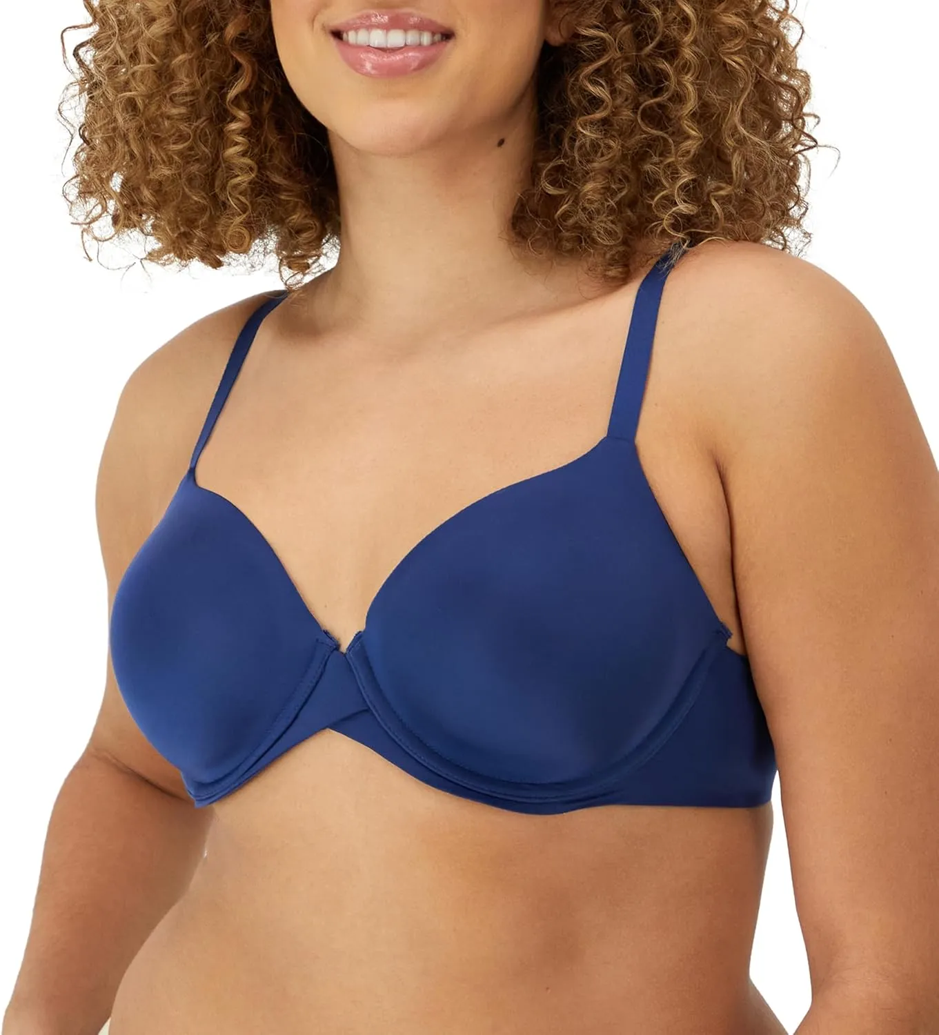 Maidenform Women's One Fab Fit Modern Demi Underwire T-Shirt Bra