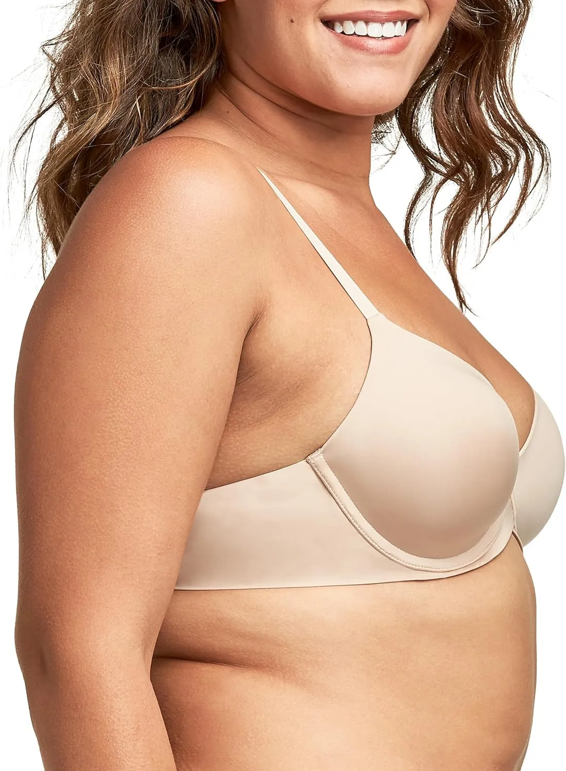 Maidenform Women's One Fab Fit Modern Demi Underwire T-Shirt Bra