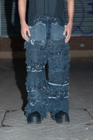 MANTLE JEANS   RIVETS