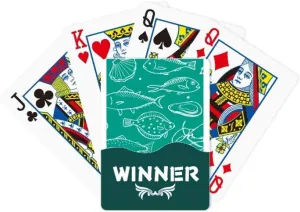 Marine Creatures Art Deco Gift Fashion Winner Poker Playing Card Classic Game